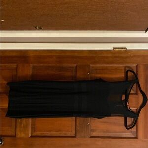 Elegant Black Sleeveless Dress